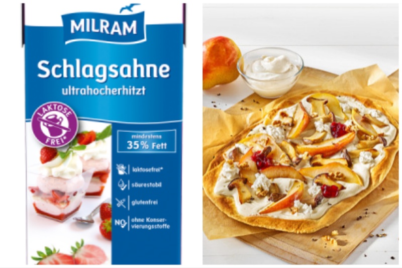 Milram introduces whipped cream for lactose intolerant Milram introduces whipped cream for lactose intolerant