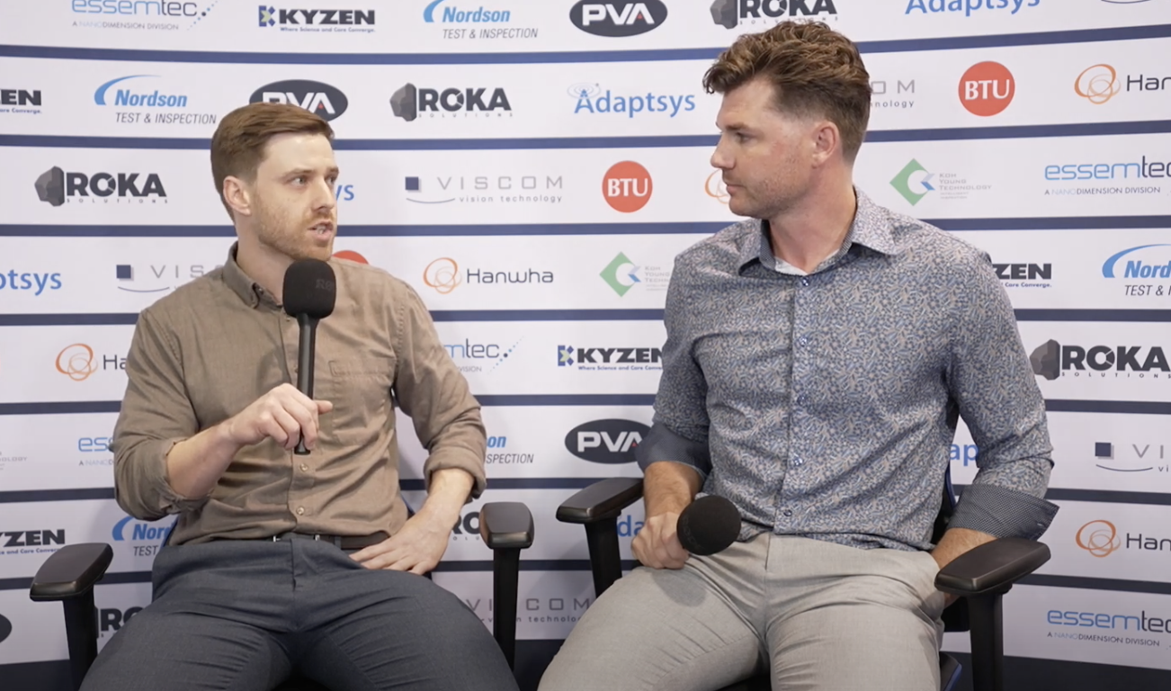 Nic Johansen from Actnano at IPC Apex EXPO 2024