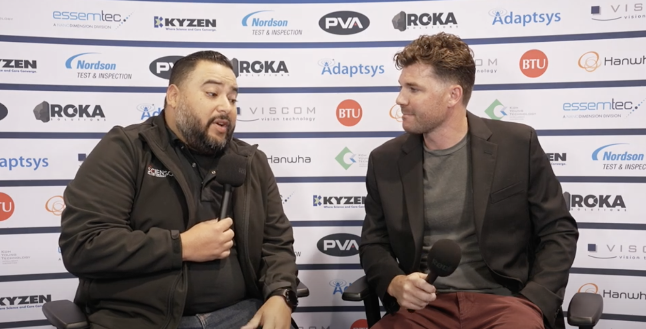 Danny Lumbreras from Scienscope at IPC Apex EXPO 2024