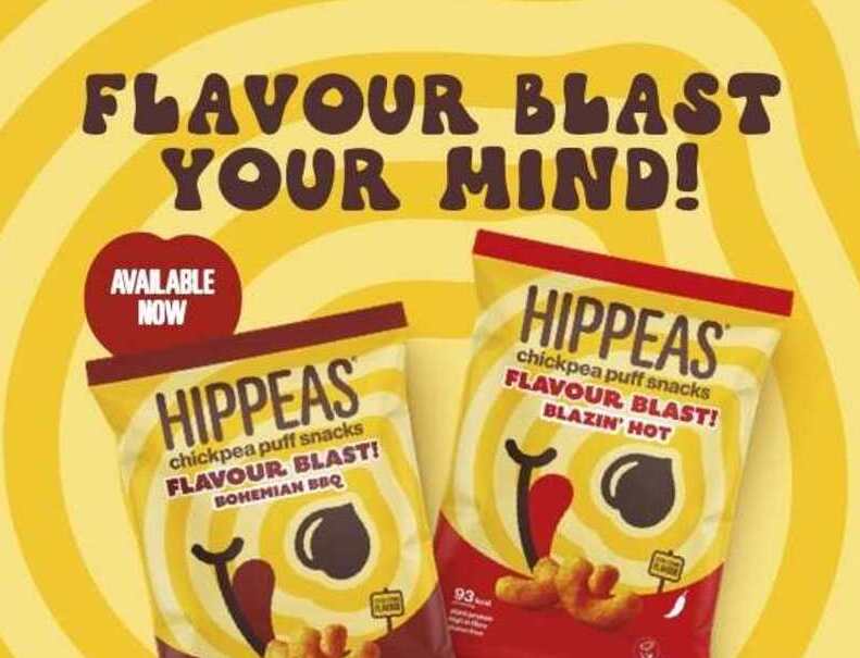 Hippeas launches Flavour Blast! Chickpea Puffs Hippeas launches Flavour Blast! Chickpea Puffs