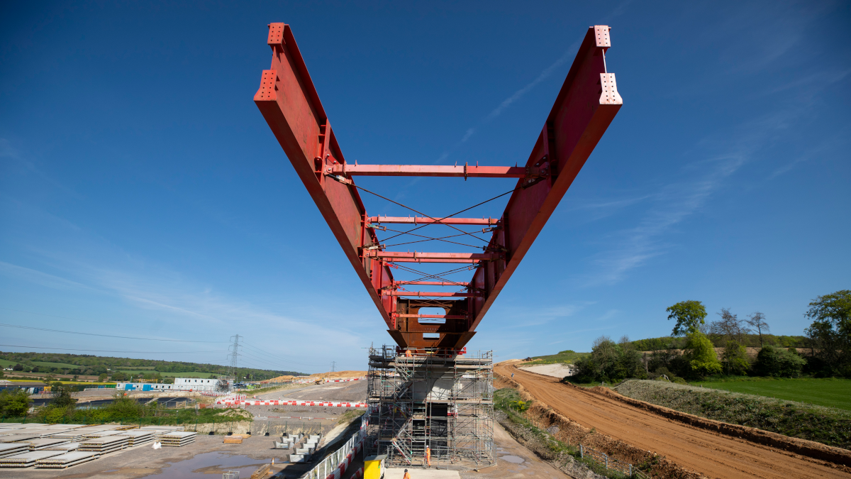 HS2 completes 3,130 tonne second Wendover Dean Viaduct deck slide