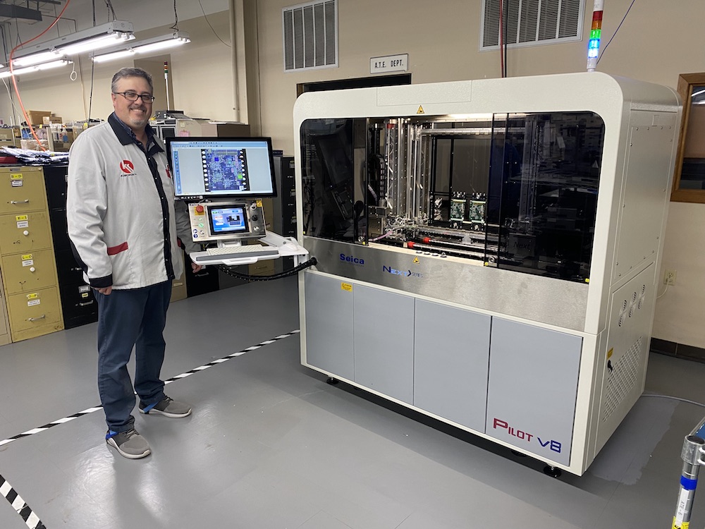 Kimchuk, Inc. Elevates Testing Capabilities with Seica PILOT V8 NEXT Flying Probe Tester