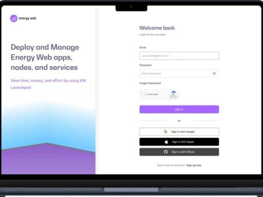 Launchpad released for Energy Web solution deployment - Industrial News