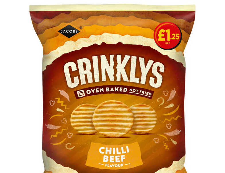 pladis expands appeal of Jacob’s Crinklys brand with a new tongue-tingling flavour pladis expands appeal of Jacob’s Crinklys brand with a new tongue-tingling flavour