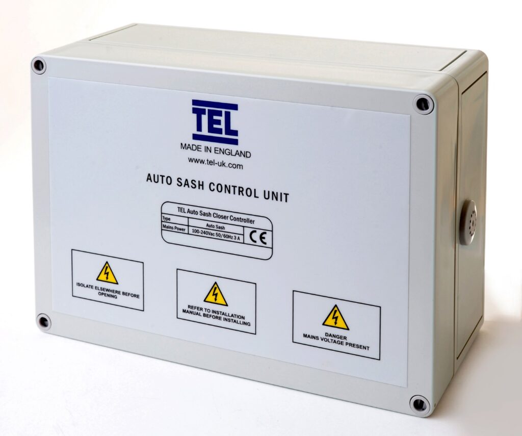 Polycarbonate enclosures for fume cupboard controls