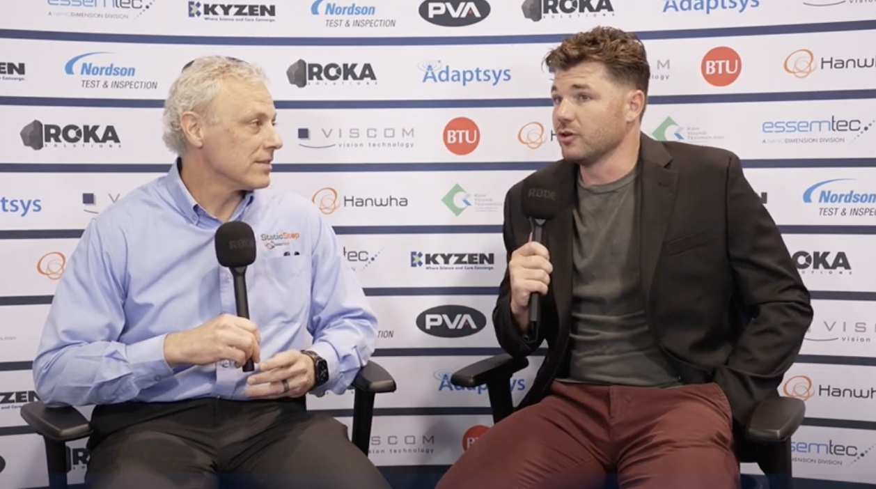 Tom Ricciardelli from StaticStop at IPC Apex EXPO 2024