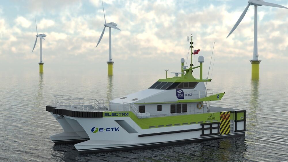 Volvo Penta to create world’s first retrofitted electric crew transfer vessel