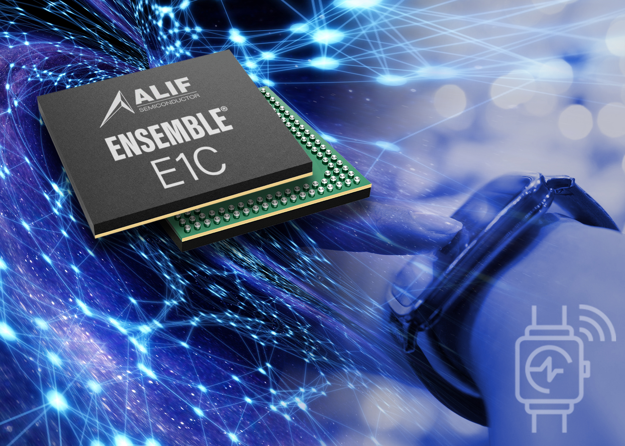 Alif Semiconductor Expands their Groundbreaking Ensemble family with E1C, a MCU that Packs 46 GOPs of Extreme Low-power On-chip AI/ML Processing Into Tiny Footprint