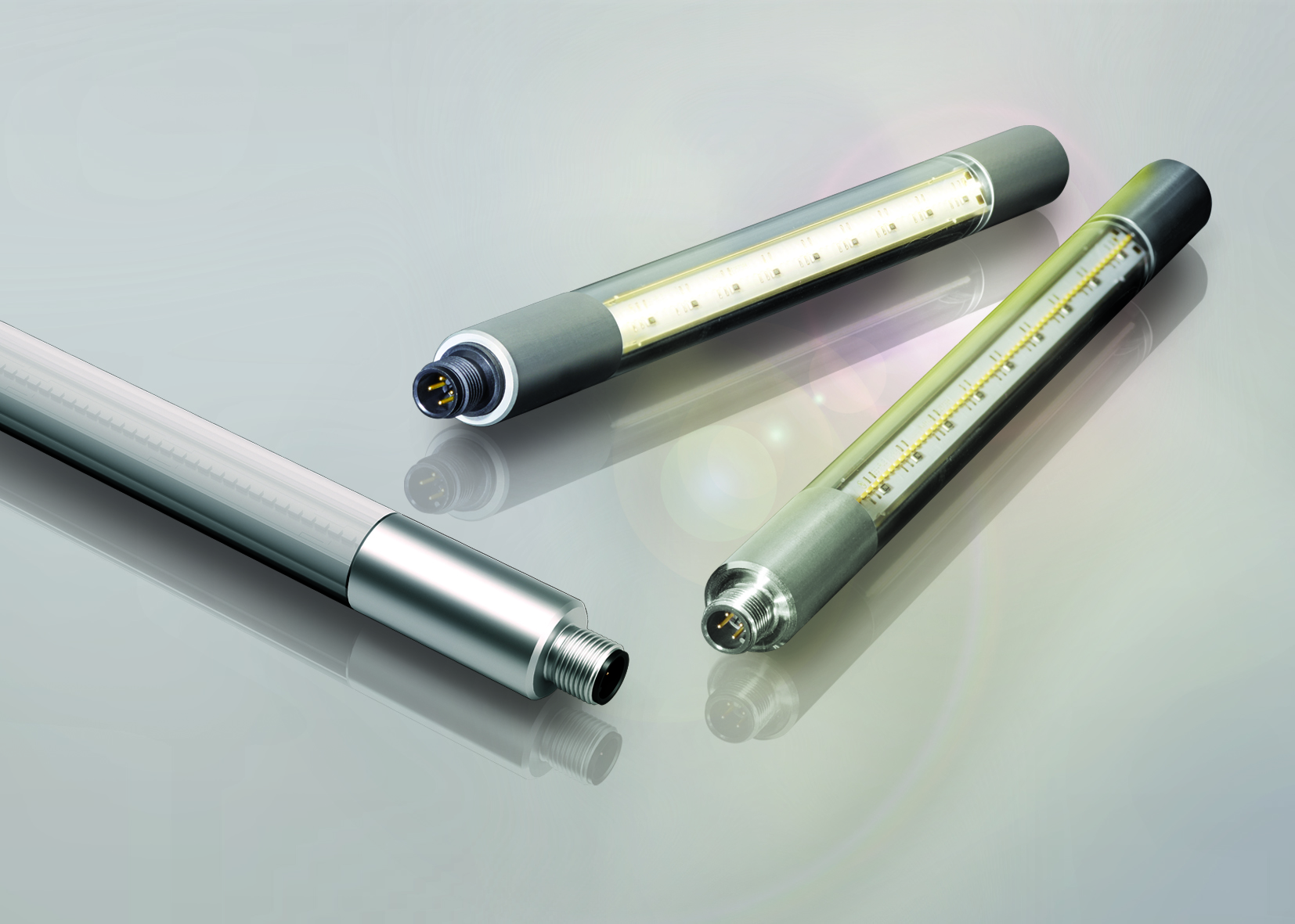 Illuminate workplaces and machines