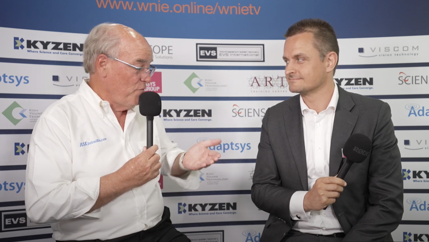 Juergen Ries from ASYS at SMTconnect 2024