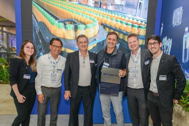 Krones sells 500th aseptic filler to Brazilian beverage producer Krones sells 500th aseptic filler to Brazilian beverage producer