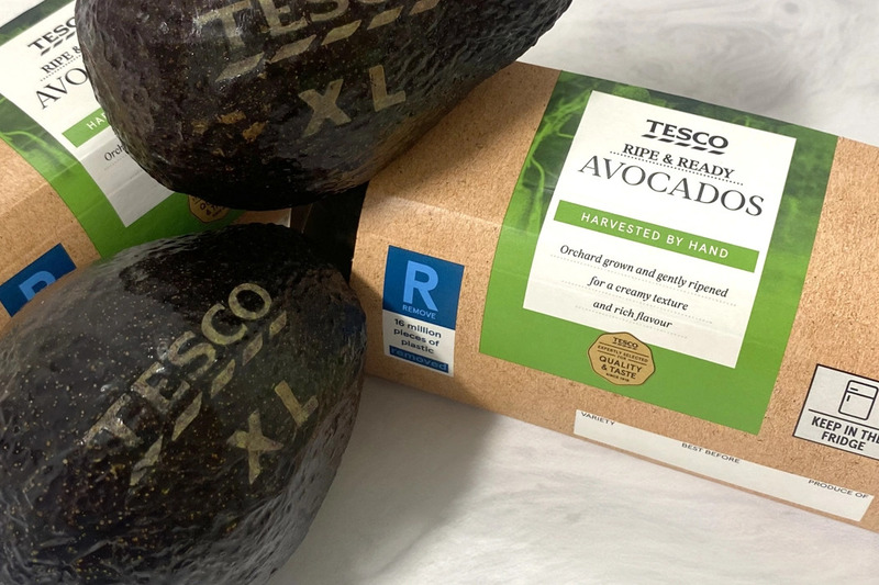 Laser-engraved avocados hit Tescos shelves in eco-friendly initiative Laser-engraved avocados hit Tescos shelves in eco-friendly initiative
