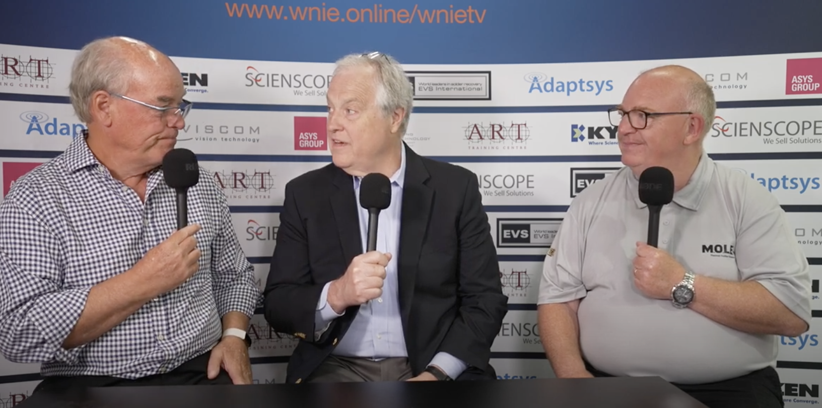 Mike Haywood and Tom Forsythe at SMTconnect 2024