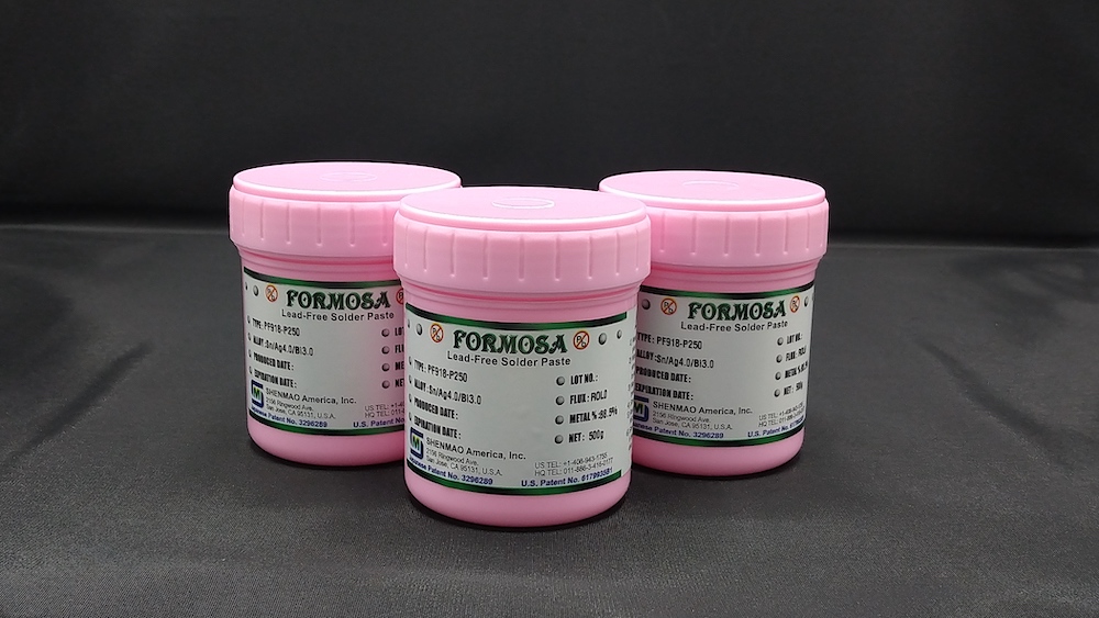 SHENMAO Develops Thermal Fatigue-Resistant Solder Paste PF918-P250 for High-Reliability Requirements