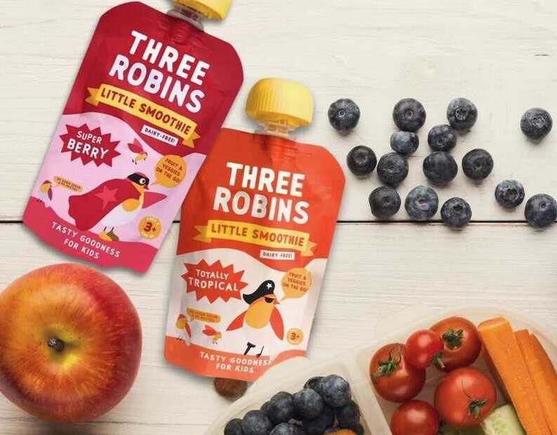 Three Robins makes a splash in the kids smoothies scene Three Robins makes a splash in the kids smoothies scene