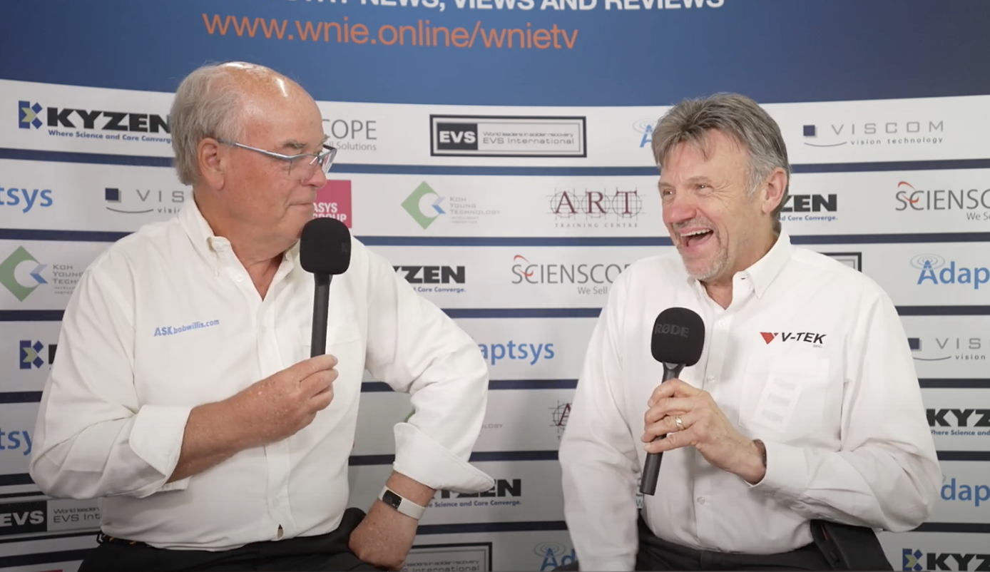 Greg Lance from V-Tek at SMTconnect 2024