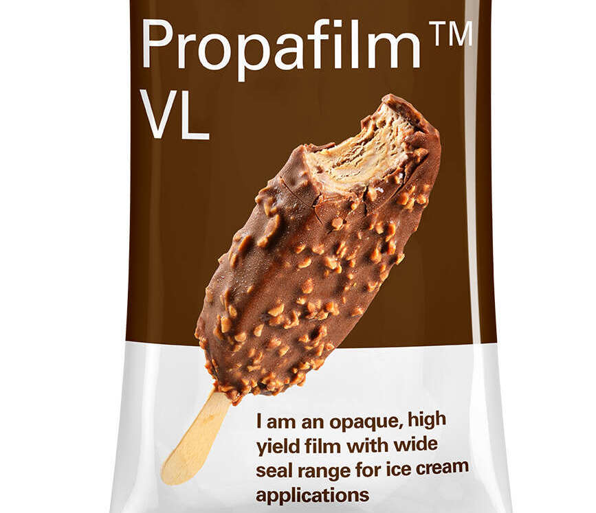 Innovia’s low density film performs on high-speed flow wrap machines Innovia’s low density film performs on high-speed flow wrap machines