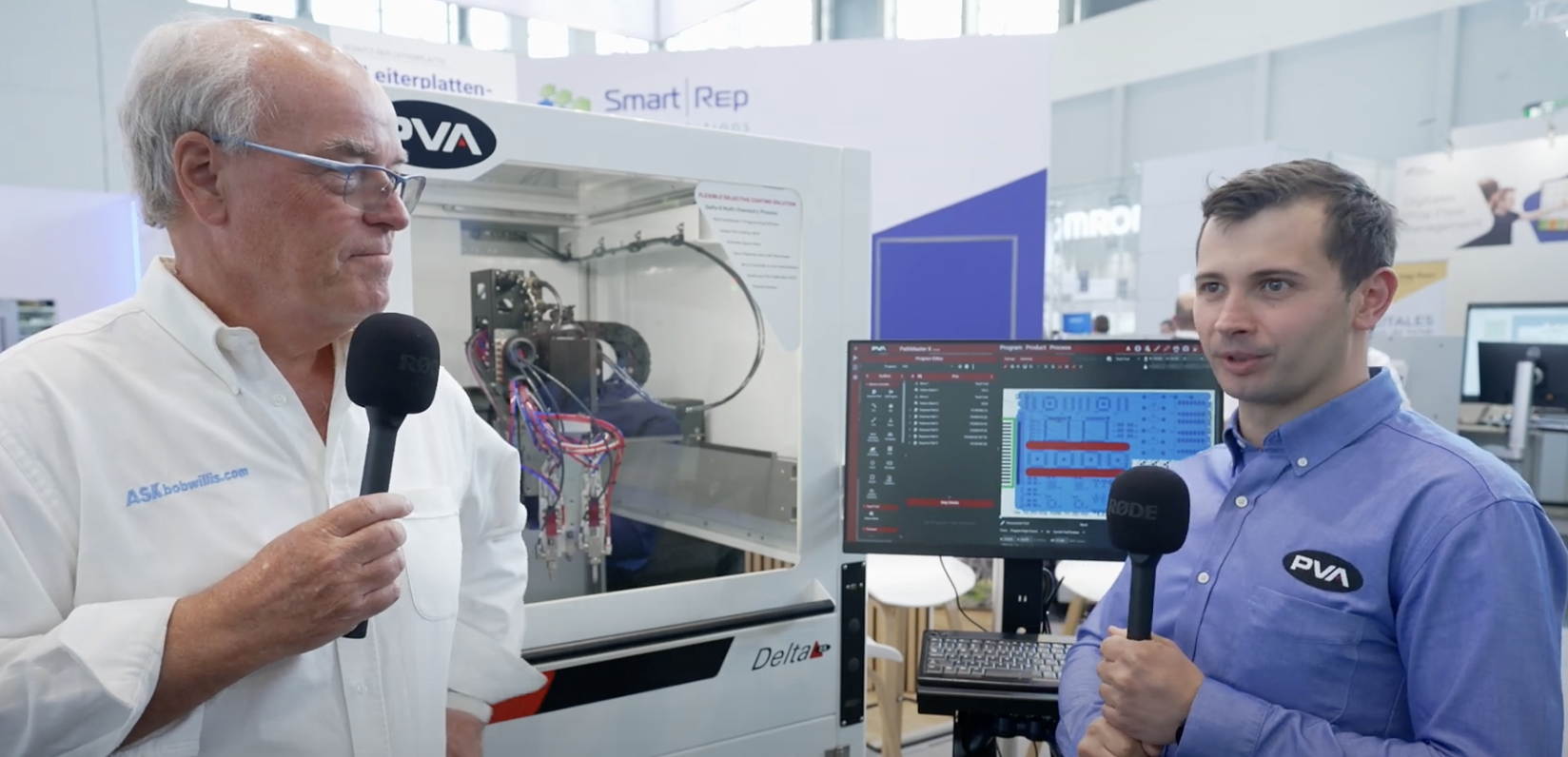 Krzysztof Kin from PVA at SMTconnect 2024