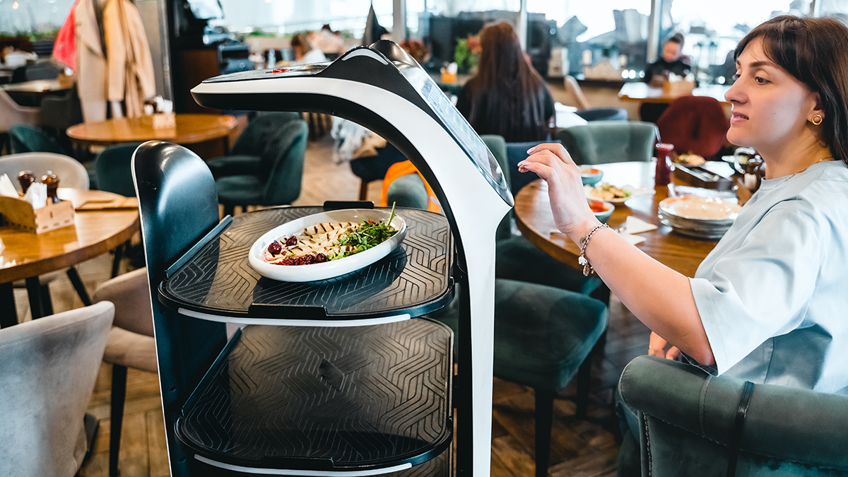 Service robots growing 6x faster than industrial robots