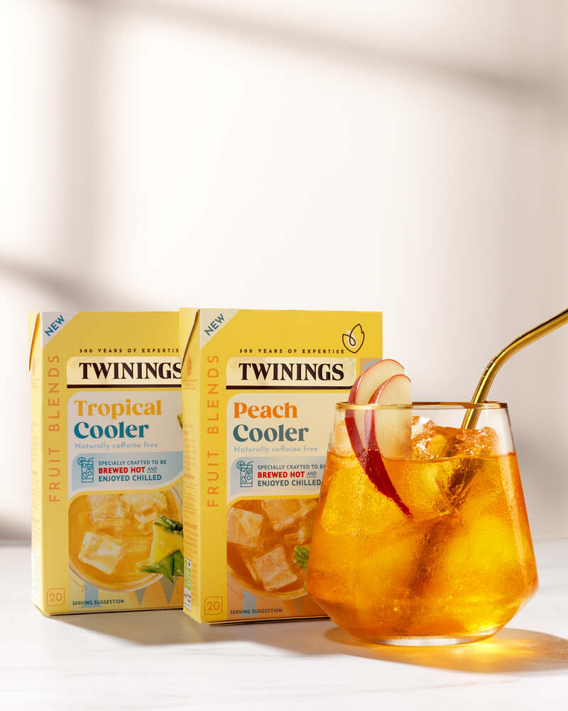 Twinings launches refreshing new range of Fruit Coolers