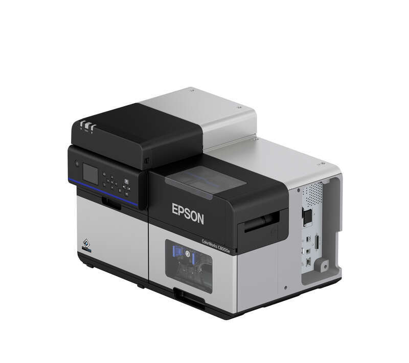 AM Labels adds new Epson ColorWorks C8000 industrial colour label printer