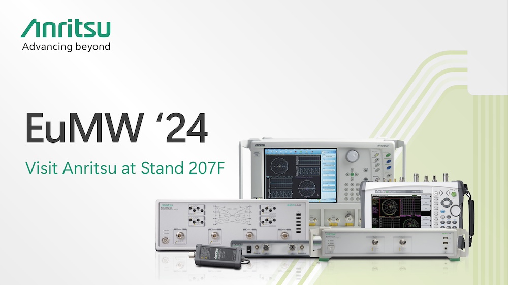 Anritsu Demonstrate Advanced Solutions for Modern RF  and Microwave Testing at EuMW 2024