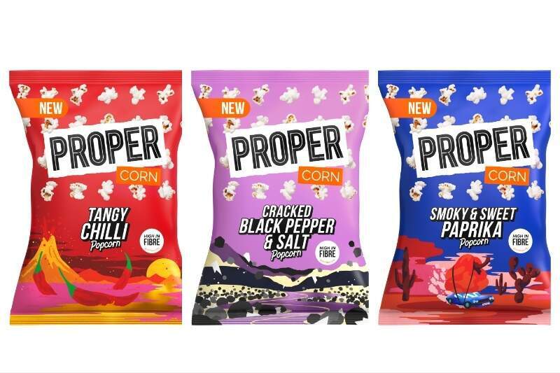 Proper Snacks introduces trio of savoury flavours