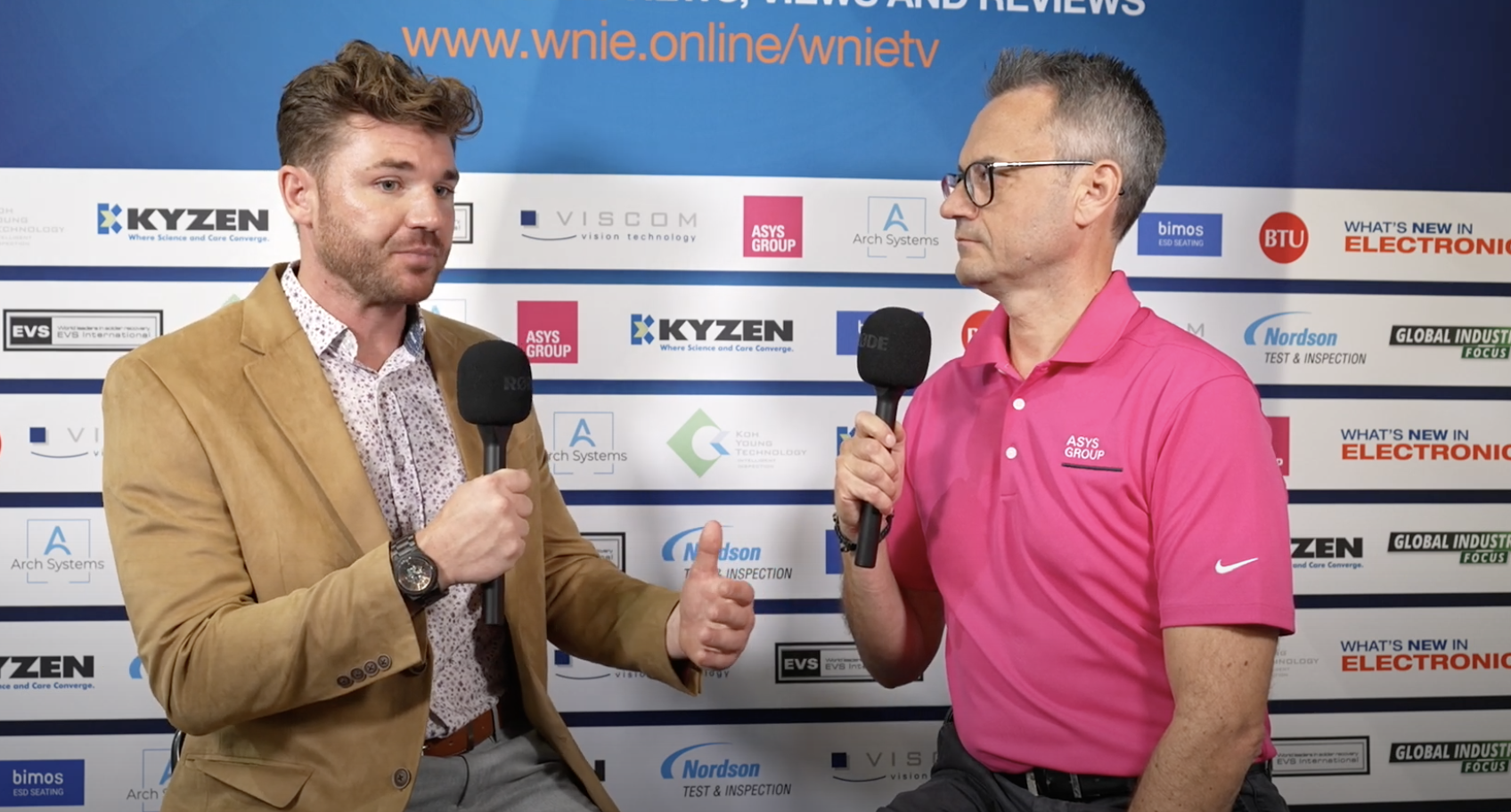 Adrian Semaca from ASYS Group at SMTA Guadalajara 2024