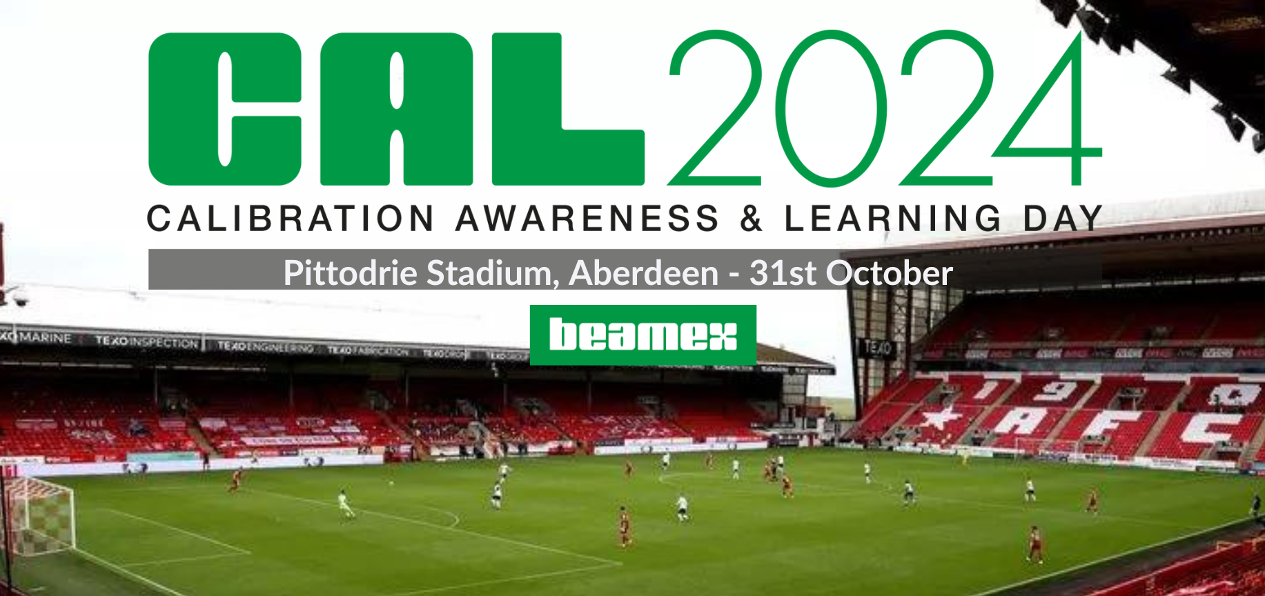 Beamex Hosts Free Calibration Awareness and Learning Day at Aberdeen Football Club, Pittodrie Stadium Beamex Hosts Free Calibration Awareness and Learning Day at Aberdeen Football Club, Pittodrie Stadium