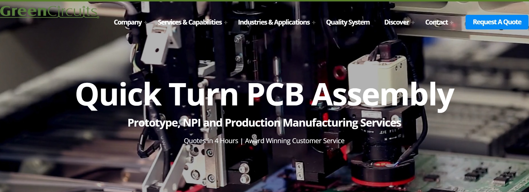 Green Circuits Unveils New Website Featuring Enhanced User Experience and Expanded Capabilities