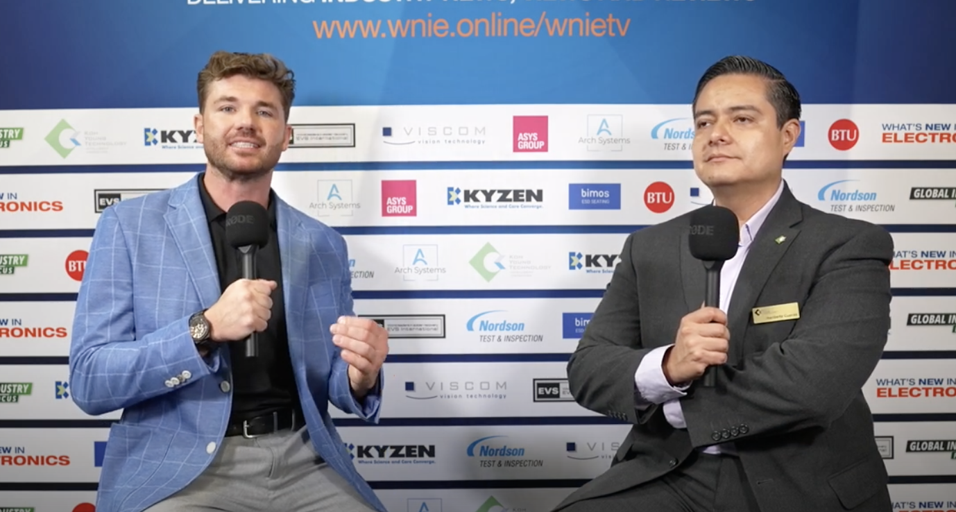 Heriberto Cuevas from Koh Young at SMTA Guadalajara 2024