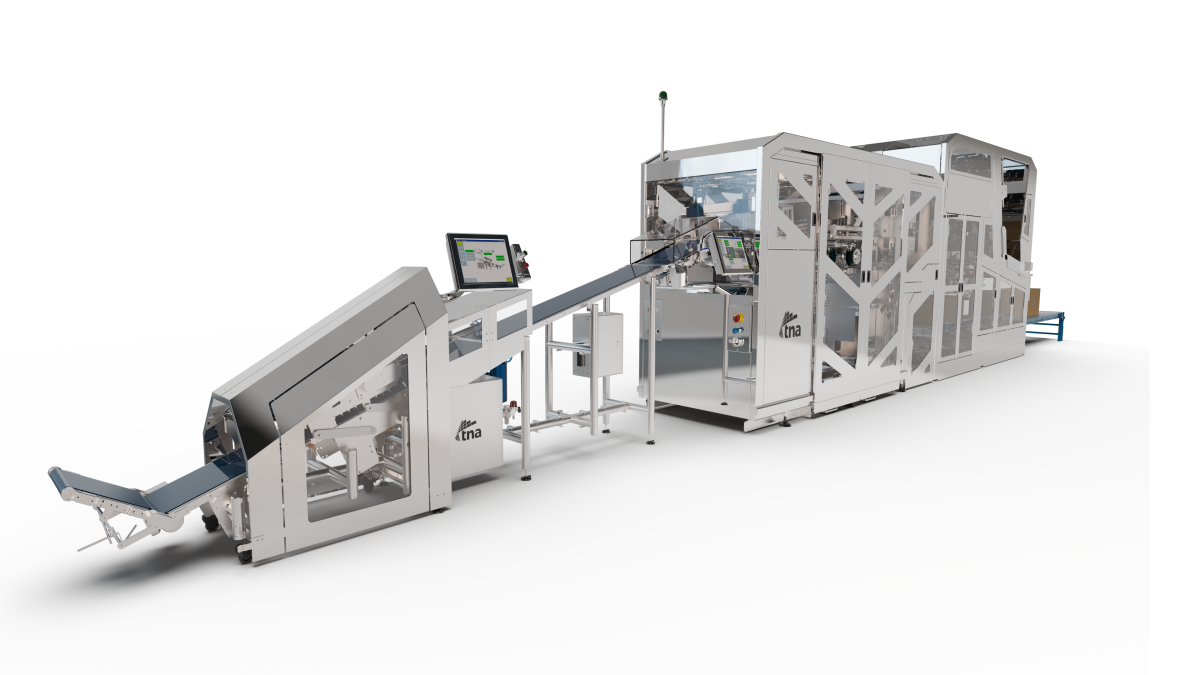TNA Solutions debuts the world’s fastest case packing system at PACK EXPO