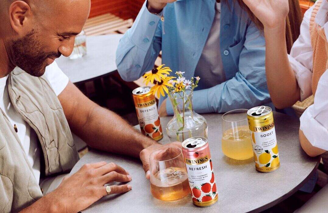 Twinings introduces a new line of ready-to-drink Sparkling Teas. Twinings introduces a new line of ready-to-drink Sparkling Teas.