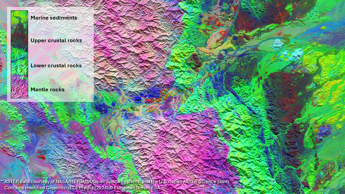 Viridien picked to carry out remote sensing for mineral mapping