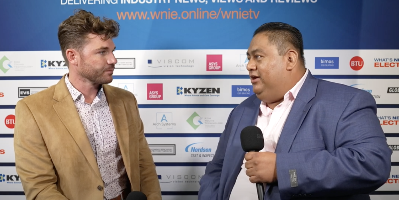 Agustin Marcelino from Solucinde at SMTA Guadalajara 2024