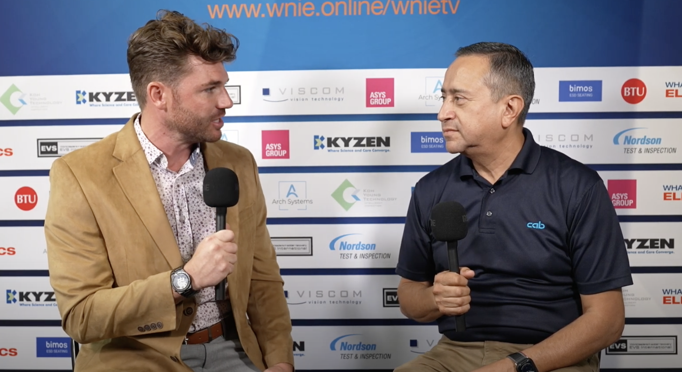 Alejandro Balmacede from cab Technology at SMTA Guadalajara 2024