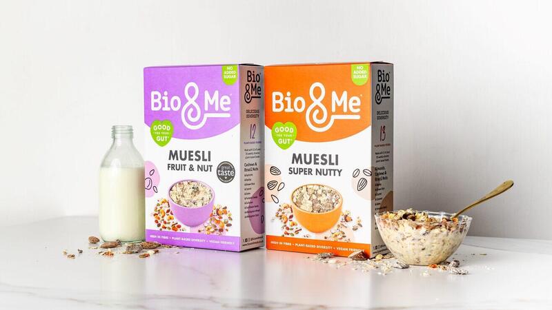 Bio&Me extends gut-loving muesli range