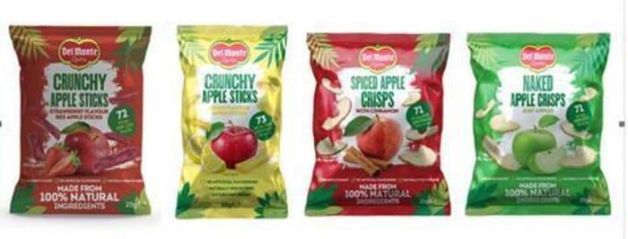 Del Monte introduces new line of dried fruit snacks