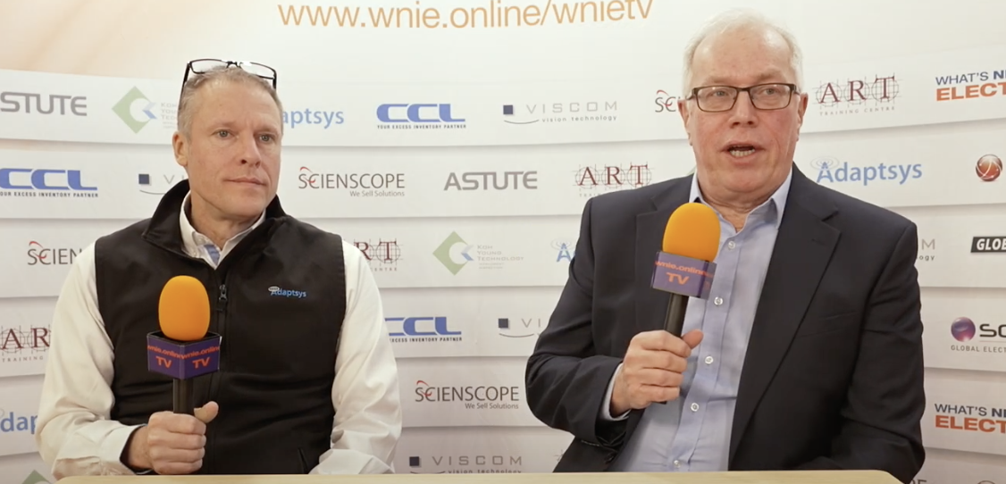 Duncan Milroy from Adaptsys at electronica 2024