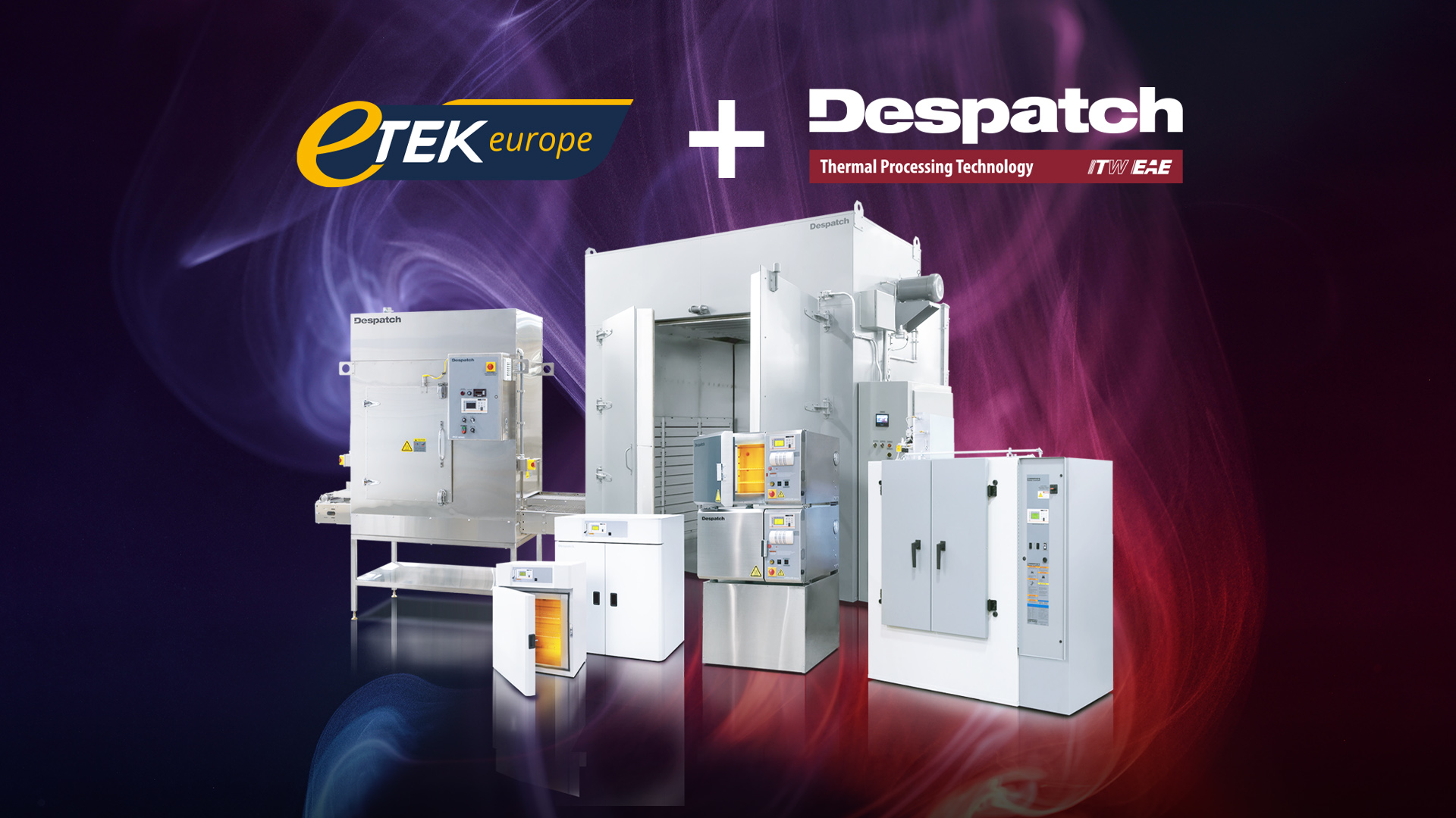 Etek Europe Expands Partnership with ITW EAE to Represent Despatch Products in the UK and Ireland