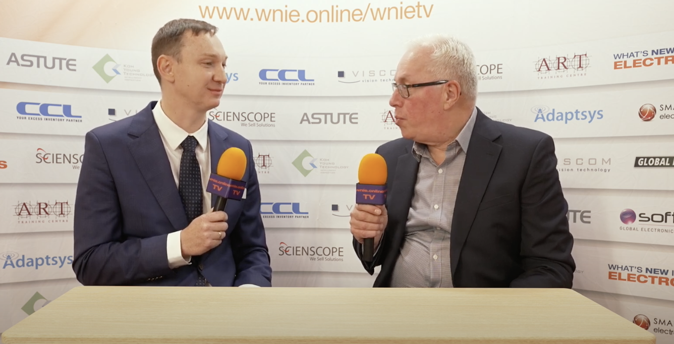 Kamil Stasiak from Yamaha at electronica 2024