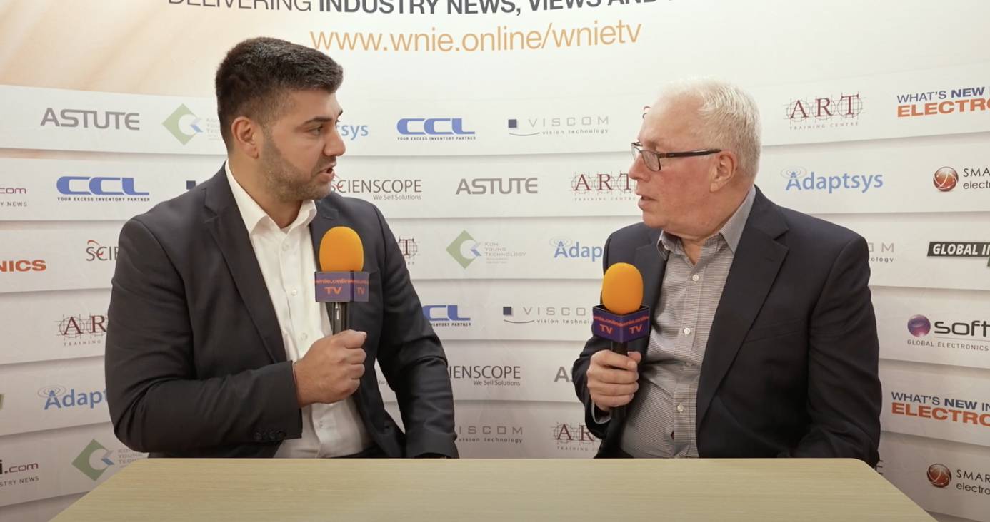 Taylef Alnasary from Viscom at electronica 2024