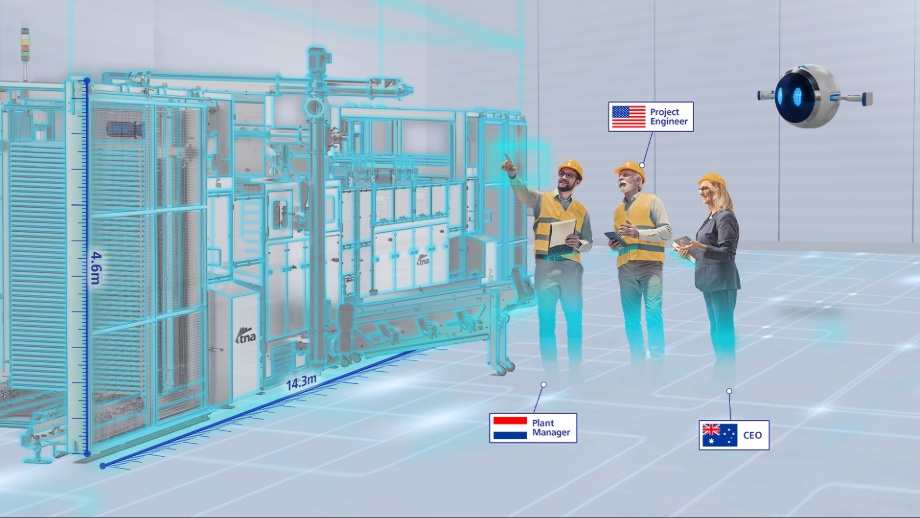 TNA’s industrial XR solution makes Industry 5.0 a reality for food manufacturers