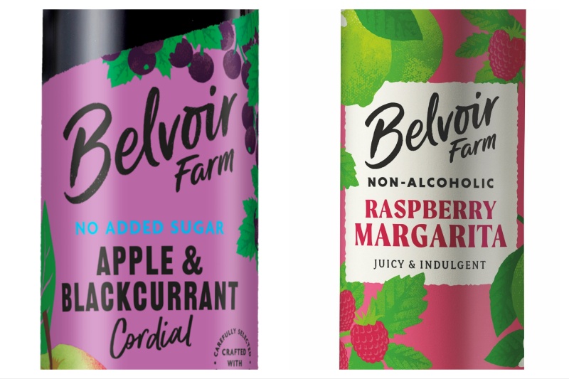 Belvoir Farm expands line of non-alcoholic cocktails and no-sugar cordials