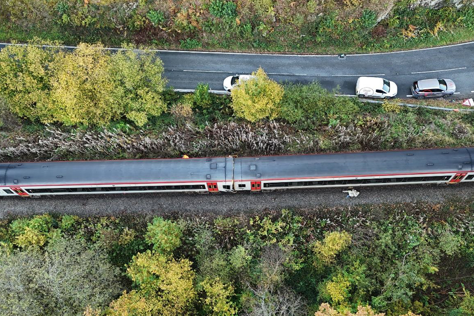 Collision of passenger trains at Talerddig, Powys, Wales