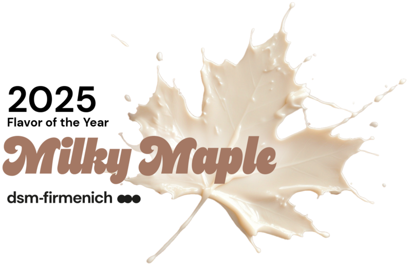 dsm-firmenich unveils ‘Milky Maple’ as the Flavor of the Year 2025