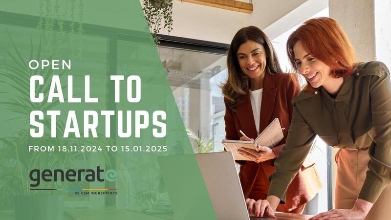 Generate launches first open call for start-ups to shape ingredients’ future 