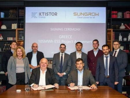 Greece’s KTISTOR taps Sungrow for grid-forming battery tech