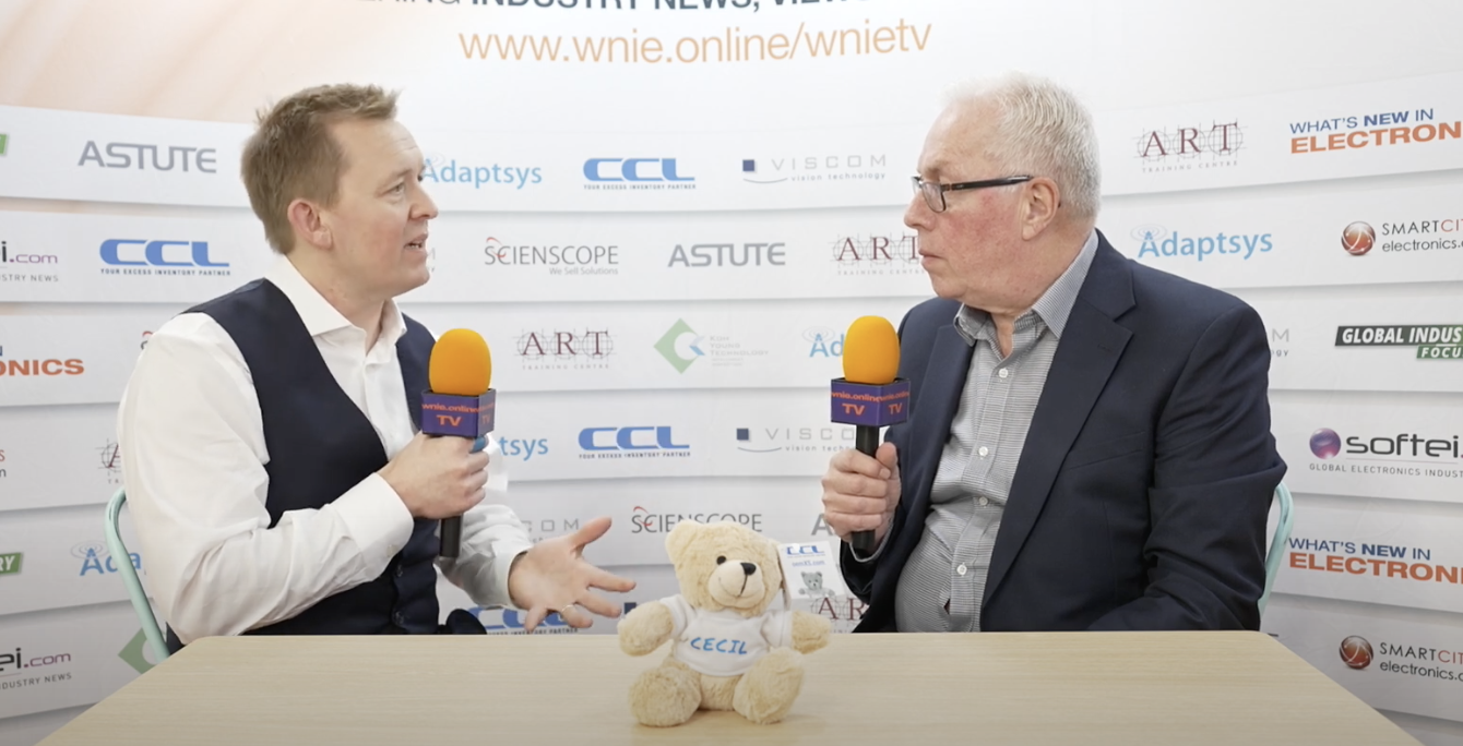 Kasper Henriksen from CCL at electronica 2024