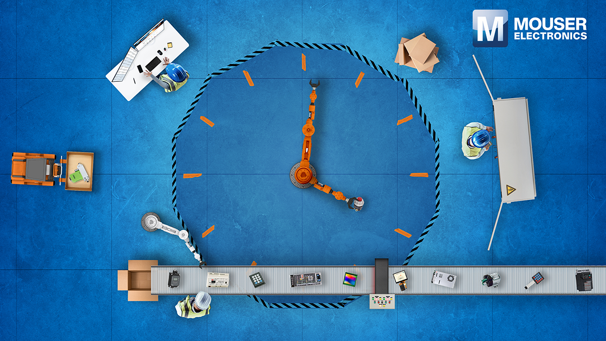 Mouser Electronics expands its industrial automation line card